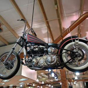 1955 Harley-Davidson FLH Panhead Vintage Classic Motorcycle Black Pre Owned Collector