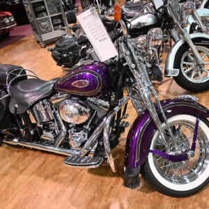 2000 Harley-Davidson FLSTS Heritage Springer Softail Concord Purple