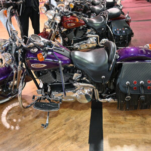 2000 Harley-Davidson FLSTSC Softail Springer Classic Purple Low Miles Cruiser