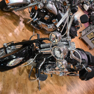 2005 Harley-Davidson FLSTS Springer Softail Black Red