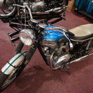 1963 Triumph Bonneville Blue