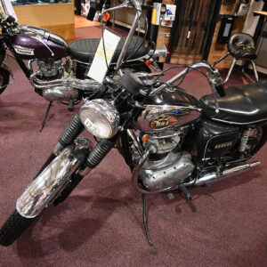 1966 BSA Thunderbolt finished in striking SilverBurgundy