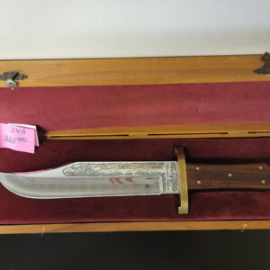 Harley-Davidson Etched Eagle Long Knife