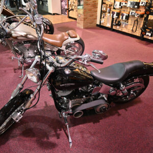 Harley-Davidson Softail finished in classic black