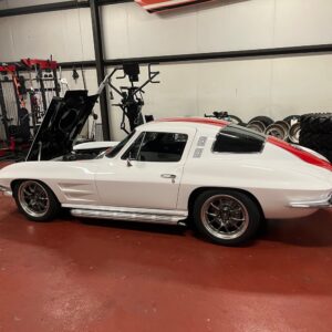 1964 Chevrolet Corvette – White with Red Interior – American Icon