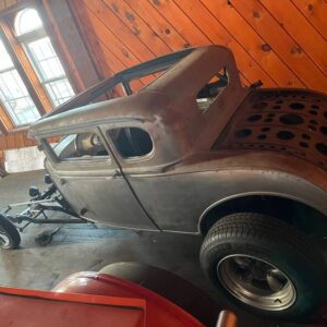 1931 Ford 5 Window Coupe – Steel Body, Tube Chassis Roller