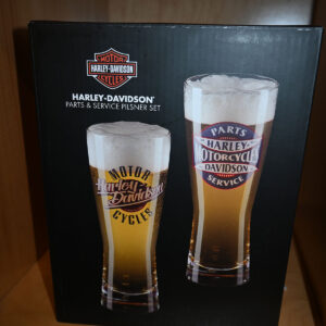 Harley-Davidson Parts and Service Pilsner Glasses – Model HDL-18808